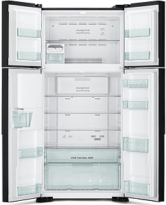 Бежевый двухкамерный холодильник  HITACHI R-W 662 PU7 GBE фото 3 фото 3