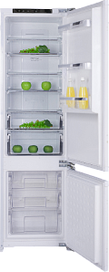 Двухкамерный холодильник шириной 54 см Haier HRF305NFRU