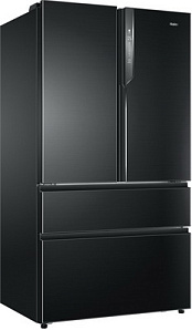Четырёхдверный холодильник Haier HB 25 FSNAAA RU black inox фото 4 фото 4