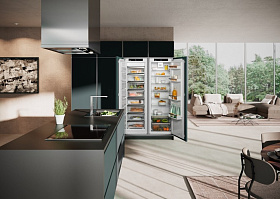 Встраиваемый двухдверный холодильник с морозильной камерой Liebherr IXRF 5100 фото 3 фото 3