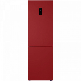 Холодильник бордового цвета Haier C2F636CRRG