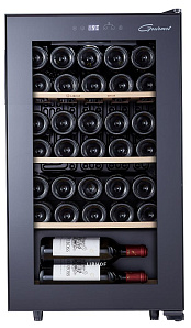 Отдельно стоящий винный шкаф LIBHOF GM-34 black фото 3 фото 3