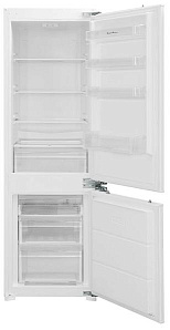 Встроенный холодильник с жестким креплением фасада  Schaub Lorenz SLUS445W3M