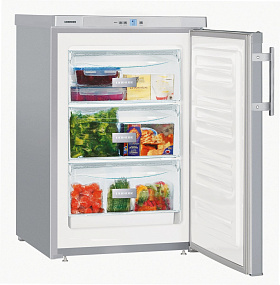 Серебристый холодильник Liebherr Gsl 1223 фото 4 фото 4