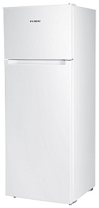 Маленький серебристый холодильник Hyundai CT2551WT белый фото 4 фото 4