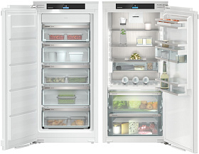 Встраиваемый двухдверный холодильник с морозильной камерой Liebherr IXRF 4155 (SIFNd 4155 + IRBd 4150)