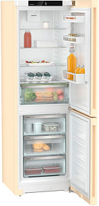 Бежевый холодильник с No Frost Liebherr CNbef 5203