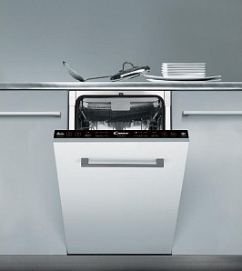 Чёрная посудомоечная машина 45 см Candy CDI 2L10473-07 фото 2 фото 2