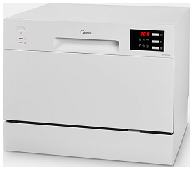 Посудомоечная машина на 6 комплектов посуды Midea MCFD-55320 W