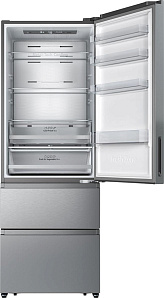 Широкий холодильник с нижней морозильной камерой Gorenje NRM720FSXL4 фото 3 фото 3