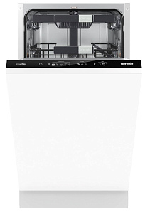 Чёрная посудомоечная машина 45 см Gorenje GV56211