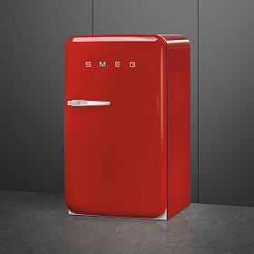 Красный мини холодильник Smeg FAB10RRD5 фото 4 фото 4