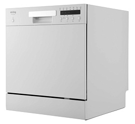 Отдельностоящая малогабаритная посудомоечная машина Korting KDFM 25358 W