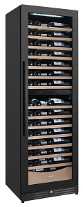 Двухзонный винный шкаф LIBHOF SMD-110 slim black