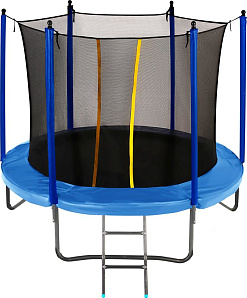 Детский батут для дачи JUMPY Comfort 8 FT (Blue)
