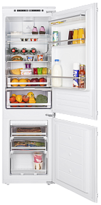 Холодильник с зоной свежести Maunfeld MBF177NFFW