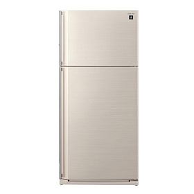 Бежевый двухкамерный холодильник Sharp SJ-SC55PV-BE