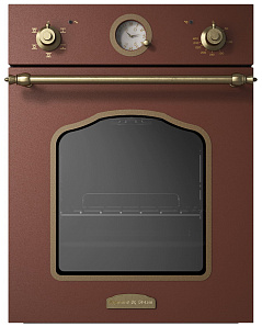 Электрический встраиваемый духовой шкаф в стиле ретро Zigmund & Shtain EN 110.622 M