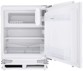 Низкий двухкамерный холодильник Maunfeld MBF88SW фото 4 фото 4