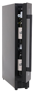 Узкий встраиваемый винный шкаф LIBHOF CX-9 black фото 4 фото 4