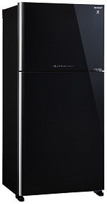 Чёрный холодильник с No Frost Sharp SJ-XG 60 PGBK