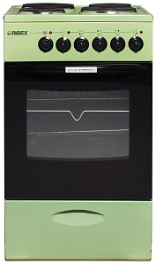 Электрическая плита с электрической духовкой Reex CTE-54 sGn зеленый