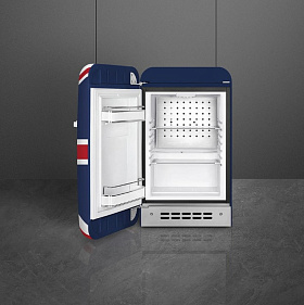 Узкий холодильник глубиной 50 см Smeg FAB5LDUJ5 фото 2 фото 2