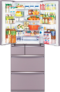 Холодильник  шириной 70 см Mitsubishi Electric MR-WXR627Z-P-R фото 3 фото 3