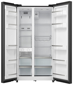 Большой двухстворчатый холодильник Korting KNFS 91797 GN фото 2 фото 2