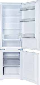 Неглубокий двухкамерный холодильник Weissgauff WRKI 2801 MD