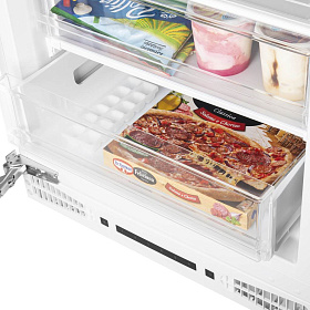 Холодильник с жестким креплением фасада  Maunfeld MBFR88SW фото 3 фото 3
