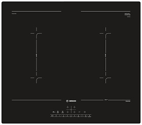 Чёрная варочная панель Bosch PVQ 611 FC5E