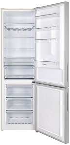Холодильник кремового цвета Maunfeld MFF200NFBG фото 2 фото 2