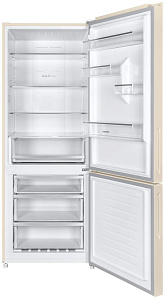 Бежевый холодильник с No Frost Maunfeld MFF1857NFBG фото 3 фото 3