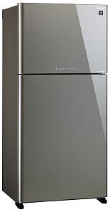 Двухкамерный серый холодильник Sharp SJ-XG 60 PGSL