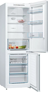 Холодильник с нижней морозильной камерой Bosch KGN36NW21R фото 2 фото 2