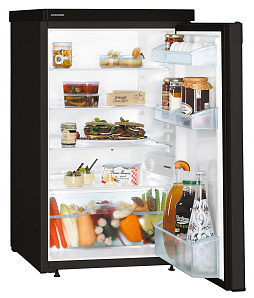 Чёрный маленький холодильник Liebherr Tb 1400
