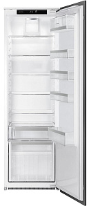 Встраиваемый высокий холодильник без морозильной камеры Smeg S8L174D3E
