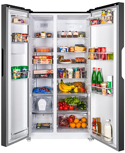 Холодильник глубиной 70 см Maunfeld MFF177NFB