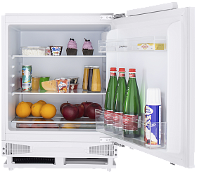 Холодильник встраиваемый под столешницу без морозильной камера Maunfeld MBL88SW
