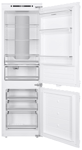 Двухкамерный холодильник ноу фрост Maunfeld MBF177NFWH фото 2 фото 2