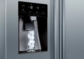 Широкий двухдверный холодильник с морозильной камерой Bosch KAI93VL30R фото 4 фото 4