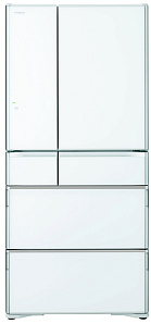 Белый холодильник HITACHI R-G 690 GU XW