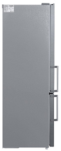 Двухкамерный серый холодильник Hyundai CC4553F нерж сталь фото 2 фото 2