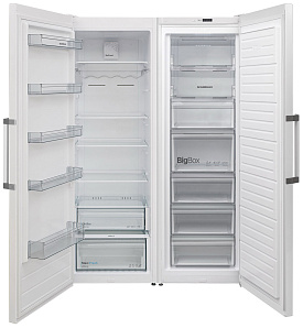 Холодильник Скандилюкс ноу фрост Scandilux SBS 711 Y02 W фото 2 фото 2