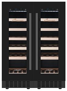 Винный шкаф для дома LIBHOF CXD-38 black фото 2 фото 2