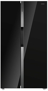 Чёрный холодильник с No Frost Maunfeld MFF177NFB фото 3 фото 3