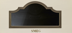 Встраиваемая бежевая микроволновая печь Smeg MP722PO фото 4 фото 4