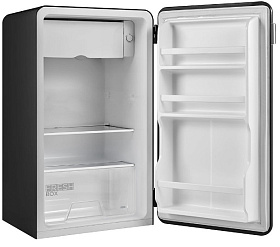 Чёрный узкий холодильник Midea MDRD142SLF30 фото 3 фото 3