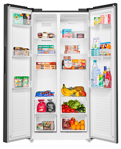 Большой двухдверный холодильник Maunfeld MFF177NFSE фото 3 фото 3